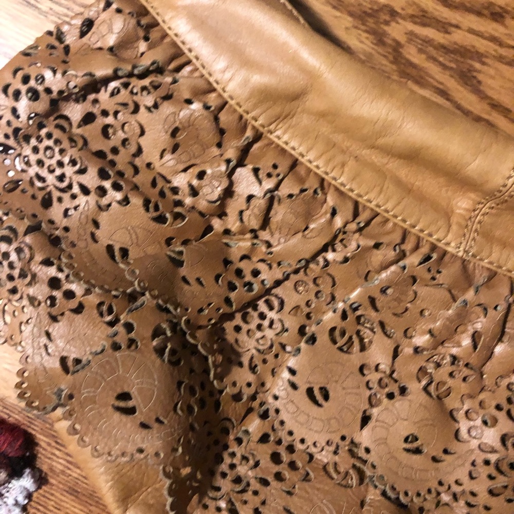 Anthropologie leather bag - Picture 2 of 7